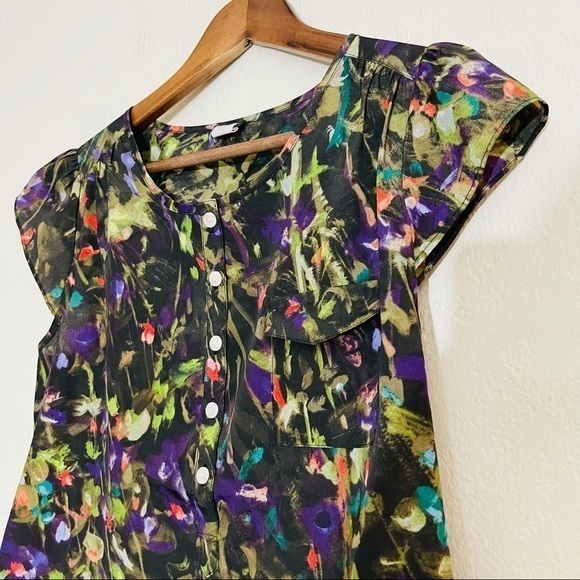 J. Crew Short Sleeve Top Small - Picture 2 of 4